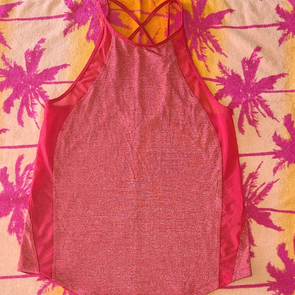 lululemon athletica Red Tank Top